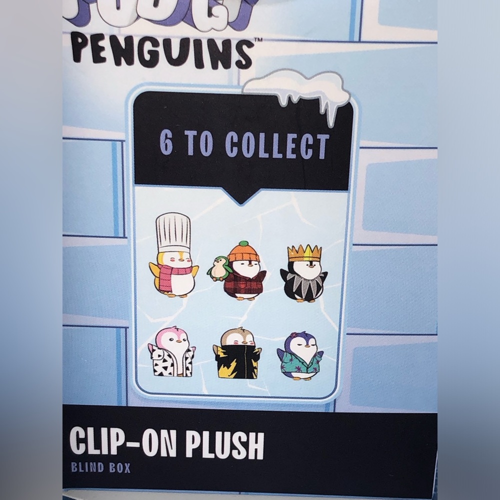 Pudgy Penguins Clip-On Plush Blind Box